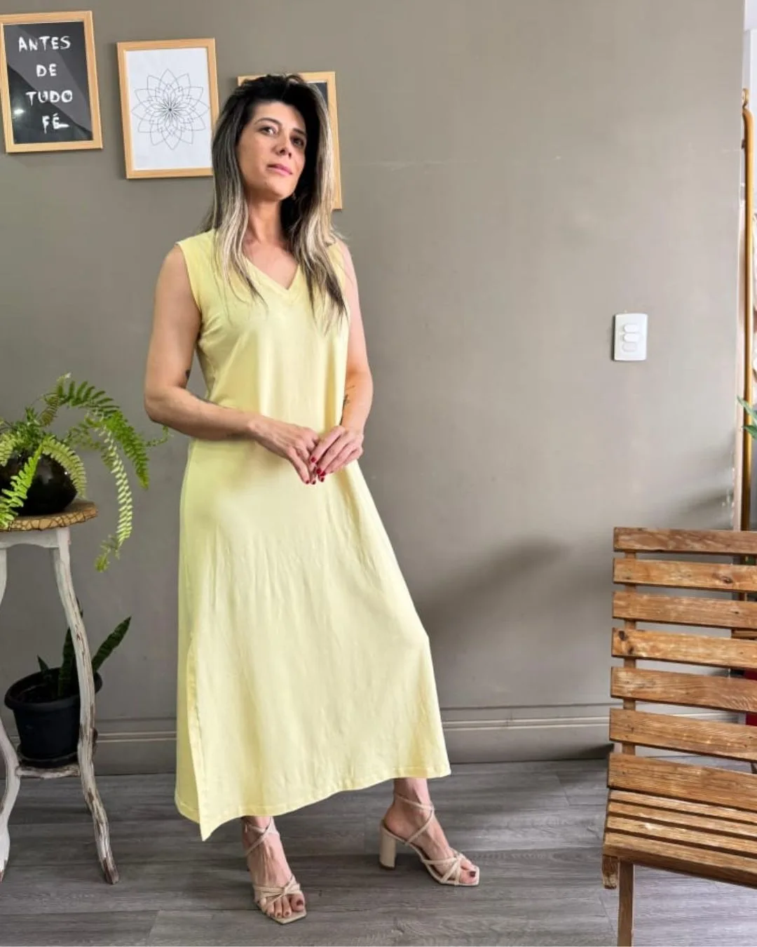 Vestido Lete em Moletinho