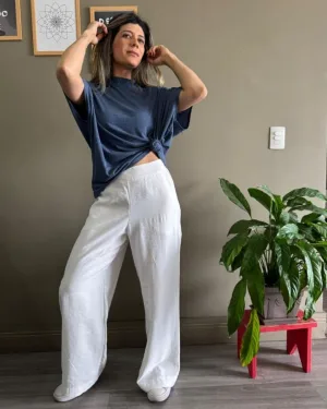 Blusa Oversize em 100% Algodão